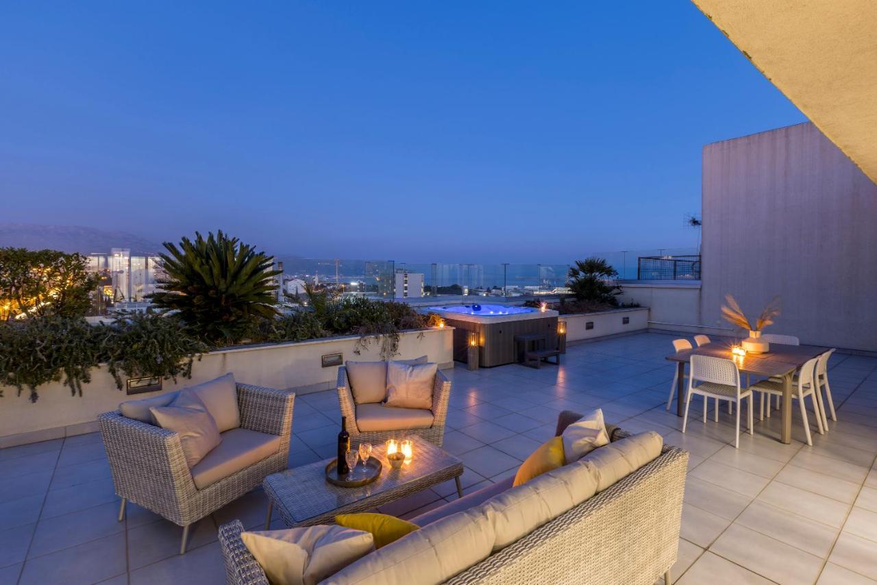 Апартаменты Lazarica Penthouse Сплит Экстерьер фото